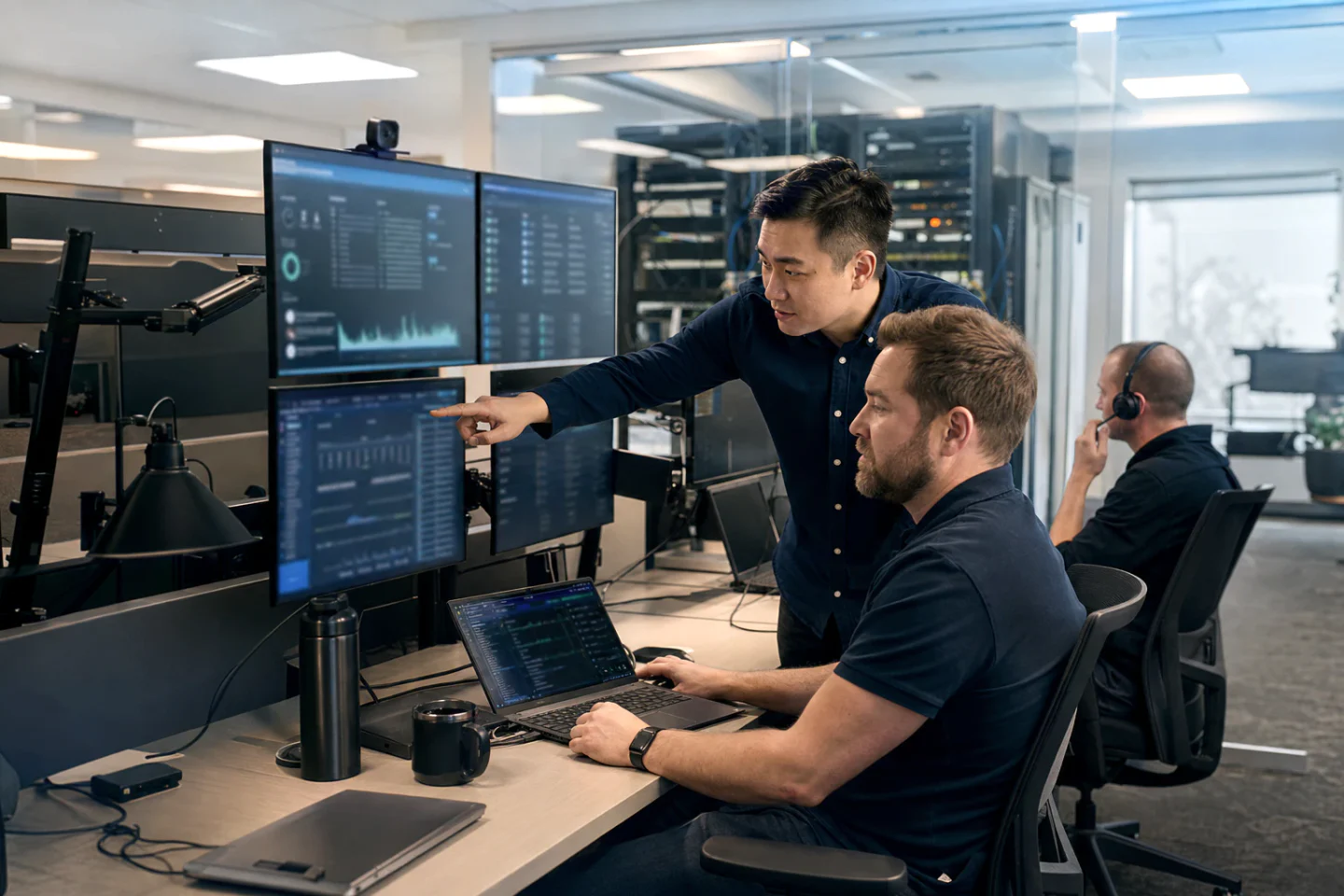 IT Service Providers team using Sidekick during a real working day
