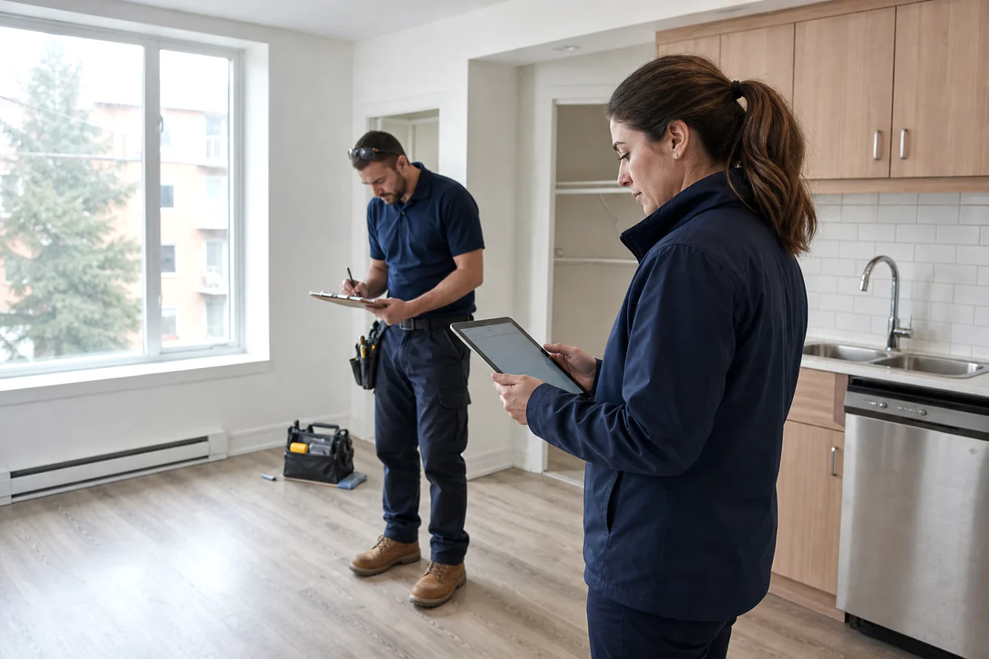 Real Estate team using Sidekick during a real working day