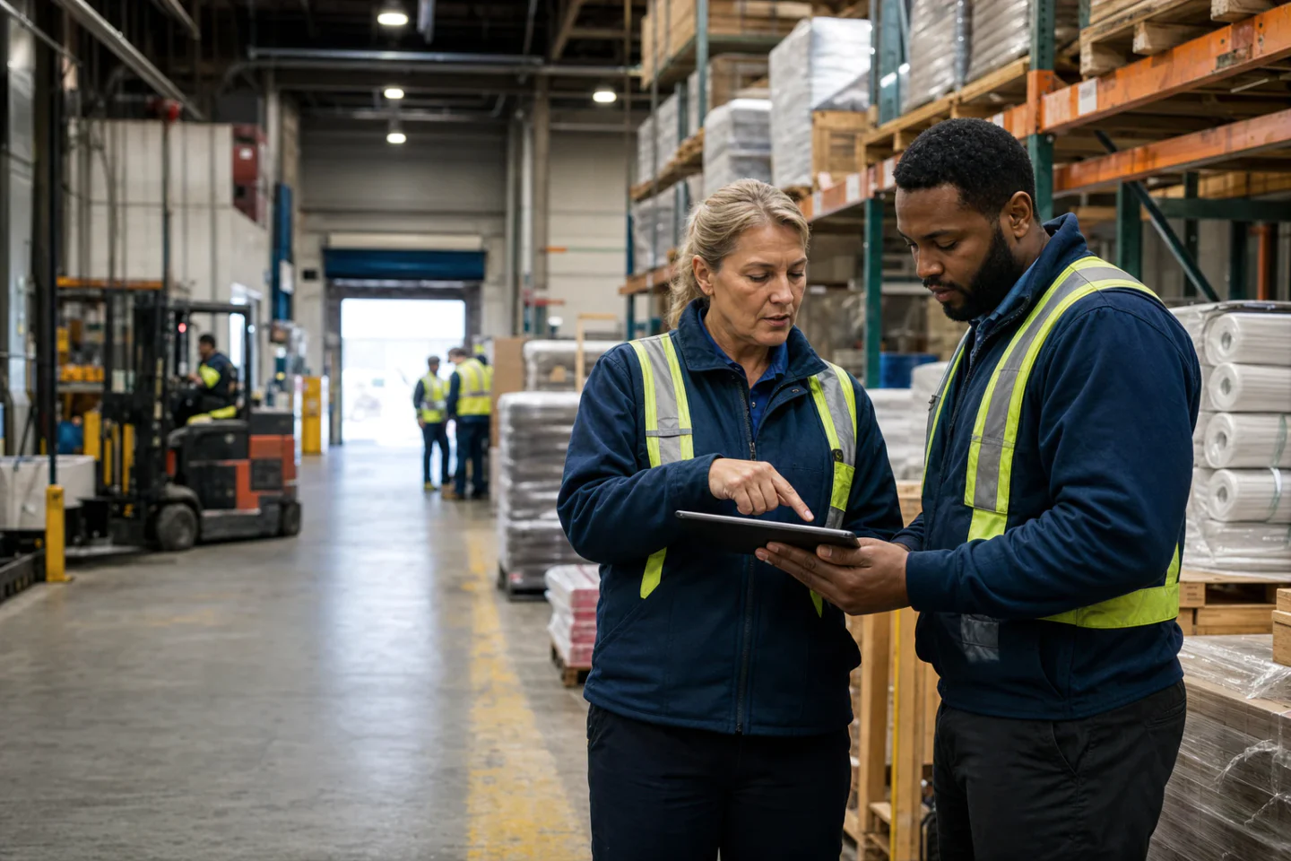 Wholesale Distribution team using Sidekick during a real working day